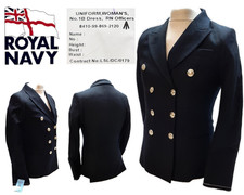 Jacket No1B RN British Royal Navy Officers Uniform Woman's Naval Service NEW