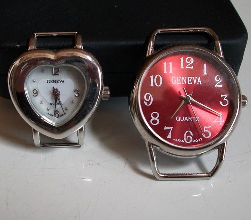 Set silver finish heart - of,