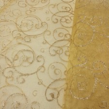 Glitter Swirl Soft Fabric 54"