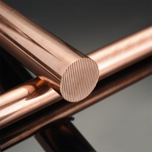 Copper round solid rod bar - bar, 3