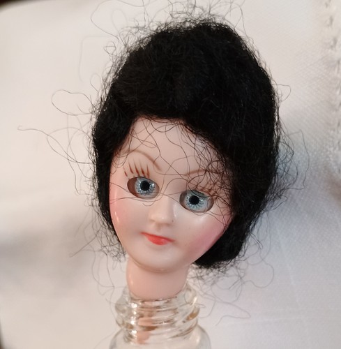 Vintage plastic doll head - vintage, doll's