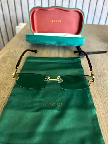 Gucci gg1221s 003 rimless gold - gucci,