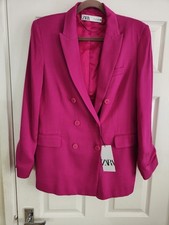 Zara Blazer🩷Size L🩷 Brand New With Tags 
