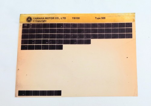 Yamaha 100 type 506 genuine - yb,
