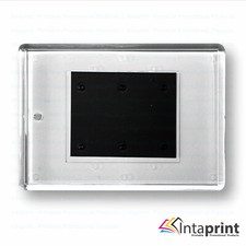 Blank Jumbo Fridge Magnet Acrylic Clear JM-02 Personalise DIY Photo - 90 x 60mm