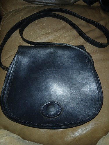 Vintage black leather - vintage,