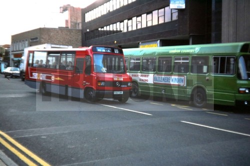 35mm slide london buses - slide,