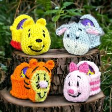 KNITTING PATTERN - Easter Winnie the Pooh Basket fits Creme Egg - Tigger, Piglet
