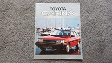 TOYOTA CARINA SALES BROCHURE 1984-