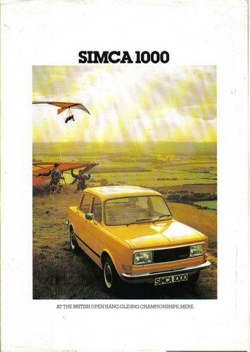 Simca 1000 gls 1977 - simca, 1977-78