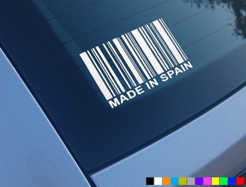 Made spain barcode funny - made,