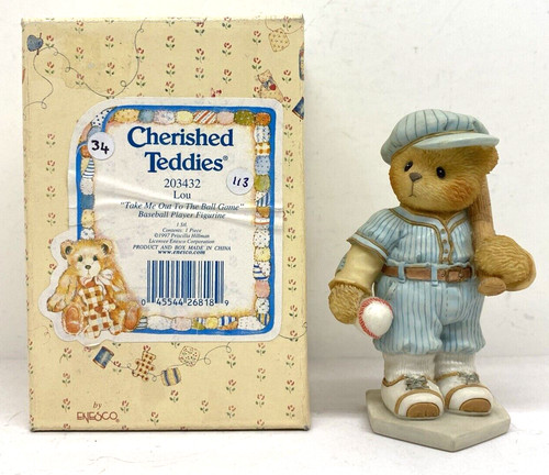Cherished teddies lou 203432 - cherished,