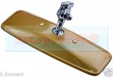 MGB MGB GT AUSTIN HEALY SPRITE CLASSIC CAR GOLD BACK INTERIOR REAR VIEW MIRROR