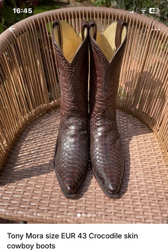 Tony mora men snakeskin - men's, skin