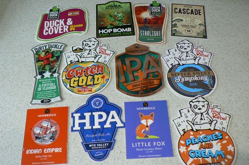 Beer pump pull badges - beer, x