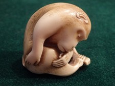 Vintage Japanese Netsuke of a