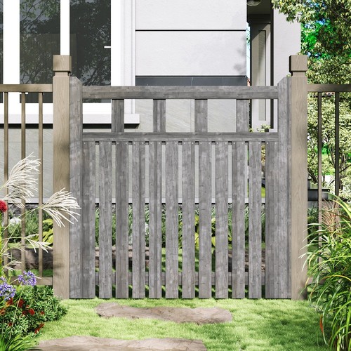 Garden wooden gate pedestrian - wooden,