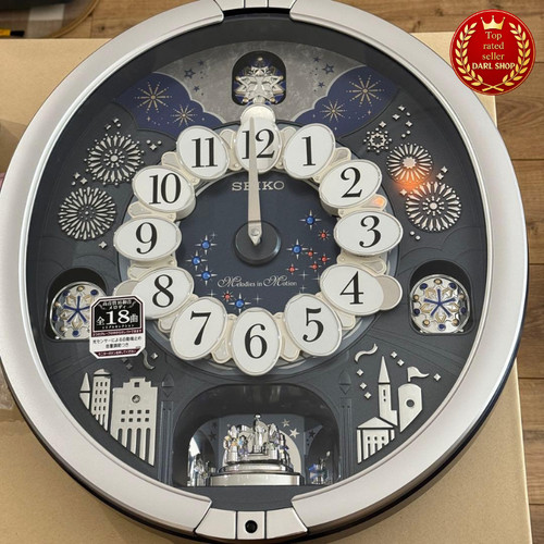 Seiko re602s analog wall clock - seiko,