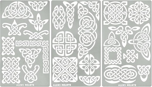 Celtic knot viking stencils - celtic,