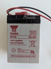 Yucel 6V 4Ah Sealed Lead Acid