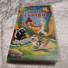 Disney Video: Bambi (VHS/SUR