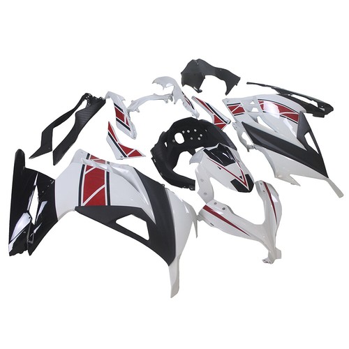 White black fairing kit for - white,