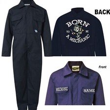 Childrens kids boiler suit overalls coveralls customise apprentice mechanic