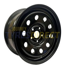 x5 16x7 BLACK MODULAR STEEL WHEELS 5x112 ET35 VW CADDY / TRANSPORTER T4