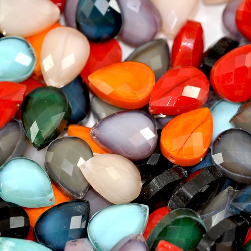 Cut glass faceted crystal - cut,