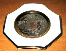 Piatto The art of CHOKIN oro 24 Kt Japan ITALGIFT Porcellana Bordo Oro - Vintage