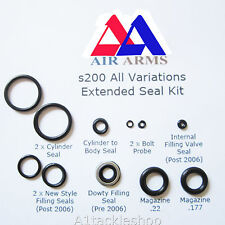 Air Arms s200 O Ring Seal Kit for  CZ200, S200T, S210T & CZ200 - All Models