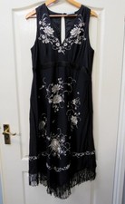 Wallis 100% Silk Dress Size 16