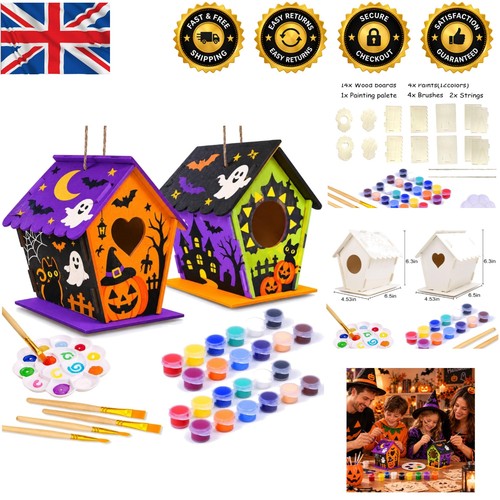 Pack diy wooden birdhouse - 2,