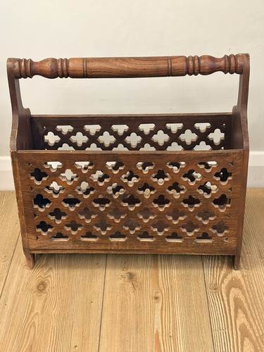 Vintage carved fret - vintage, wooden