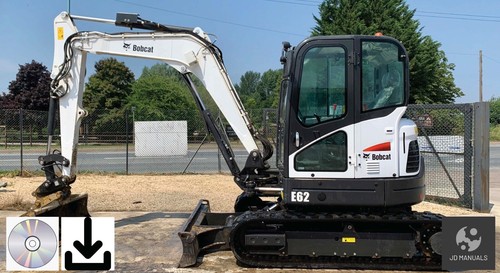 Bobcat e62 excavator service - excavator,