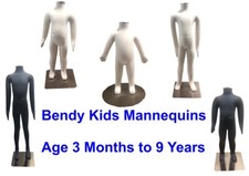 Child Kids Mannequins Bendy