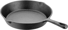 Speciality Cookware Skillet Solid Cast Iron Frying Pan 24Cm, Induction Ready, O