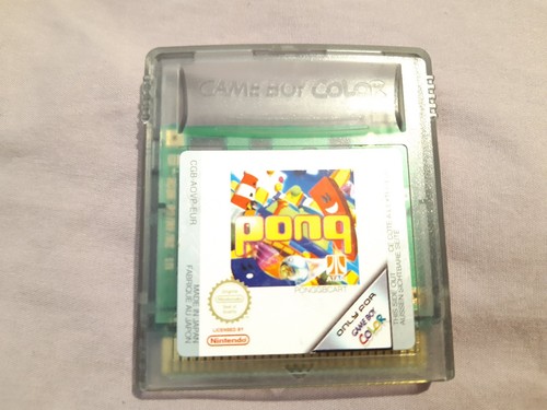 Pong gameboy colour - pong, and