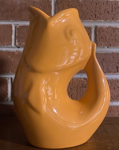 Gurgle pot gluggle - pot, orange