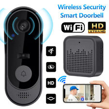 Wireless Security Smart WiFi Doorbell Intercom Video Camera Door Ring Bell Chime
