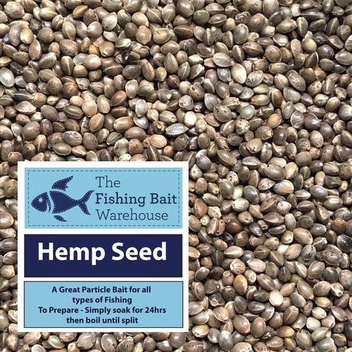 Hemp seed 1kg - -, fishing