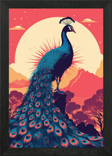 Risograph Animal Framed Wall