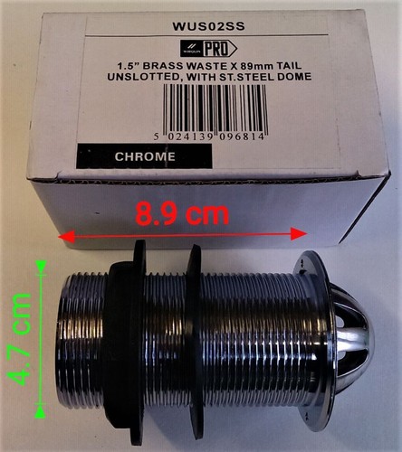 Macdee steel loose dome - 1, 1/2"