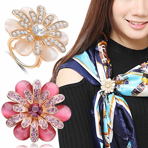 Women elegant scarf buckle - elegant,