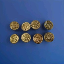Set of 8 Vintage Military