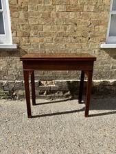 Antique Georgian Mahogany Card / Games Table c.1760 with Hidden Drawer