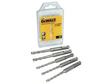DeWalt SDS Plus Drill Bit Set 5pc Masonry Brick Concrete Stone DT9398QZ DT9398 