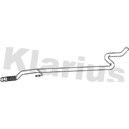 Centre exhaust pipe for - centre,