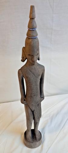 Tall african tribal - african, wooden