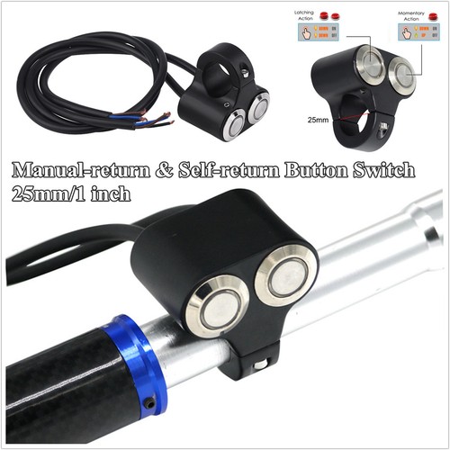 25mm motorcycle handlebar - 25mm, dual